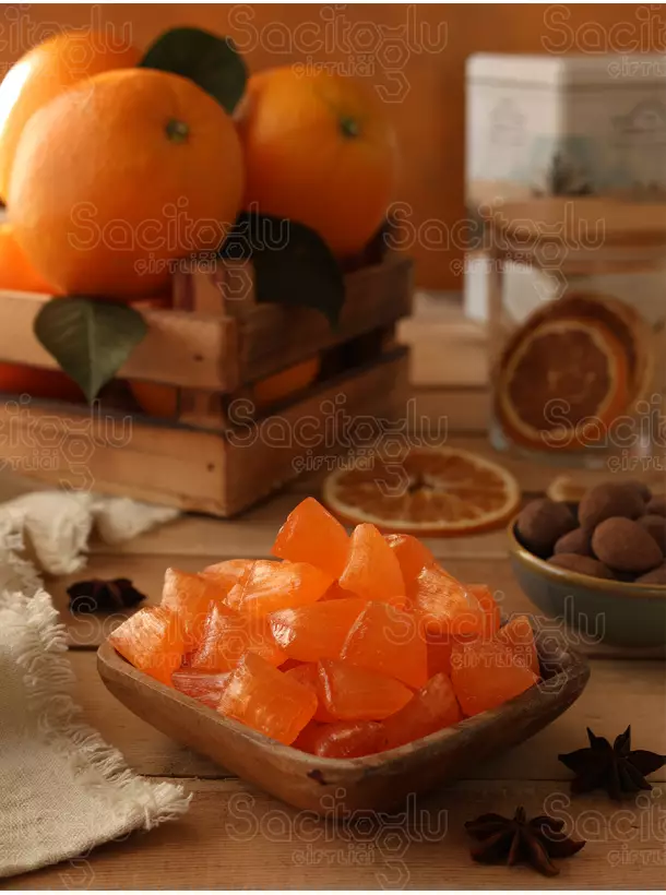 Portakallı Akide Şekeri